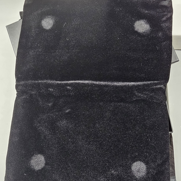 Giorgio Armani Black Velvet Pouch - Picture 6 of 7